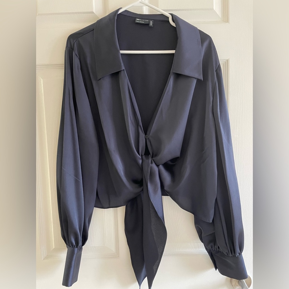 ASOS Dark navy Button Down Shirt